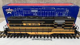 R22119 Usa Trains Gp-9 Rio Grande Diesel Engine G Scale #5955 Ln/box Rare R22119 Usa Trains Gp-9 Rio Grande Diesel Engine G Scale #5955 Ln/box Rare