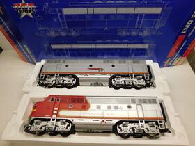 R22257ab Usa Trains G Scale Santa Fe F-3 A&b Units Diesel Locomotive With Sound #26 R22257ab Usa Trains G Scale Santa Fe F-3 A&b Units Diesel Locomotive With Sound #26