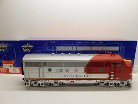 R22357 Usa Trains G Scale Model Train Santa Fe F-3 A Units Diesel Locomotive #24 R22357 Usa Trains G Scale Model Train Santa Fe F-3 A Units Diesel Locomotive #24