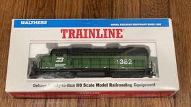 931-351 Walthers 616374007080 Ho Burlington Northern Gp-15 Diesel Locomotive #1382 Nib 931-351 Walthers 616374007080 Ho Burlington Northern Gp-15 Diesel Locomotive #1382 Nib