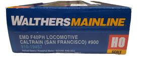 910-19457 Walthers 616374120543 Caltrain #900 F40ph With Sound Trax Dcc/sound Mainline #910-19457 Ho Scale