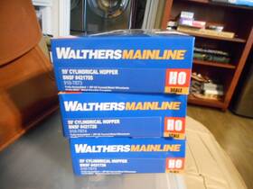 421726 Walthers 616374202485 Ho 3 Cylindrical Hoppers # 421720 421705 And