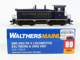 910-10624 Walthers Ho Scale Mainline Baltimore And Ohio Nw2 Diesel #567