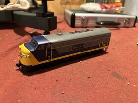 910-19951 Walthers Ho Scale Mainline F7a Csx #118 Dcc And Sound