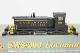 920-31428 Walthers Proto Ho Scale Dl&w Lackawanna Sw8 Diesel Locomotive #504 Dcc