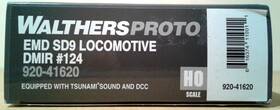 920-41620 Walthers Ho Scale Proto Emd Sd9 Dm&ir #124 Dcc And Sound