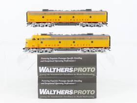 920-42376 Walthers Ho Proto Up Union Pacific Emd E9a/b Diesel Set With Dcc And Sound