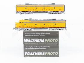 920-42377 Walthers Ho Proto Up Union Pacific Emd E9a/b Diesel Set With Dcc And Sound