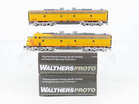 920-42381 Walthers Ho Proto Milw Inch Up Paint Emd E9a/b Diesel Set With Dcc And Sound