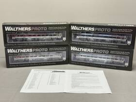 920-805 Walthers Ho Prr Deluxe Budd Metroliner Emu 4-car Set With Tsunami R Sound