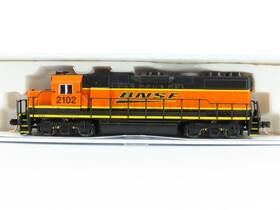 929-50301 Walthers N Scale Bnsf Railway Gp38-2 Diesel #2102 - Dcc Ready