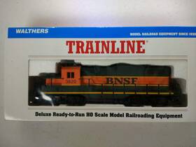 931-120 Walthers Trainline Gp9m Bnsf 3820 Ho Standard Dc