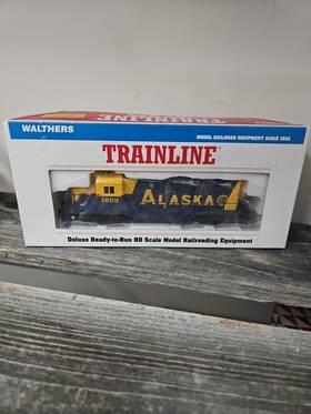 931-126 Walthers Ho Trainline Emd Gp9m Loco Alaska Rr #1809