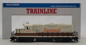 931-136 Walthers Ho Farmrail Emd Gp9m Diesel Engine - Standard Dc #6083 Ex/box