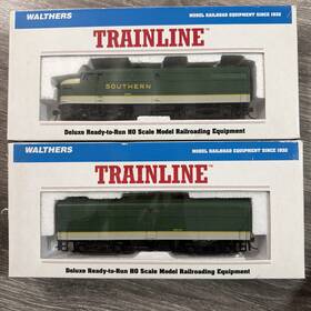 Walthers 931-209 Ho Trainline 931-265 Alco Fa-1 Fb-1 Set Southern # 2853 2853b