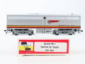 931-264 Walthers Ho Scale Atsf Santa Fe Alco Fb-1 Diesel Locomotive #202b