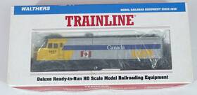 931-316 Walthers Ho Trainline Emd F40ph Locomotive Via Rail Canada # 6459 L/n