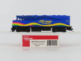 931-317 Walthers Ho Scale Trainline Florida Fun-train Emd F40ph Diesel #374
