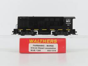 932-1319 Walthers Ho Scale Wab Wabash Fm H10-44 Diesel Locomotive #380