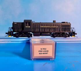 920-80087 Walthers Lifelike Rs2 Prr Pennsylvania #4048 N Scale Locomotive Dc Dcc Ready