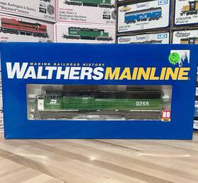 910-19713 Walthers Mainline Ho Emd Sd60m Burlington Northern #9258 Dcc&sound Lnib