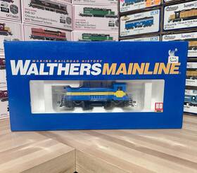 910-20610 Walthers Mainline Ho Emd Nw2 Ph V Blue Yellow Dcc&sound Lnib