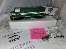 920-35066 Walthers Proto 1000 Series 616374068173 California Calif Northern Gp15-1 #112 Locomotive Ho
