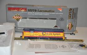 920-47736 Walthers Proto 2000 Dcc Ready Ho B&o Chessie Emd Sd7/9 Diesel Locomotive 1829 Read Descrp