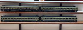 Mt-4020 Weaver 4 Pullman Bradley Deluxe Coaches 2 Rail O Scale C-8