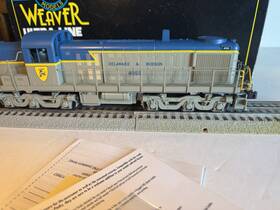 U8505 Weaver O Train #u8505 Delaware And Hudson Rsd 4/5 Diesel Locomotive Beautiful