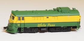 Westmodel Asp-abl10-rtr Brass White Pass And Yukon Route Ge Class 90 Diesel Gauge Nn3 Z-scale