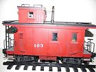 Appx.1 Wheels Metal Large Lionel Scale 22 Caboose Costomized