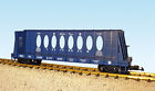 R17408 White Center Pass Usa -beam Scale Car Trains Flat - Blue