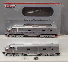 3-rail Williams 20504 O Chicago Burlington And Quincy Emd E7 A-a Diesel Loco Set