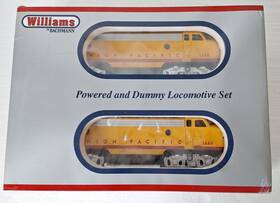 20725 Williams F-7 A-a Powered And Dummy Locomotive Union Pacific Set 1446 1448