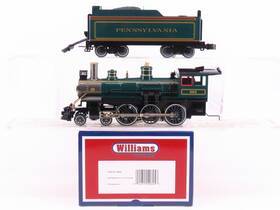 3-rail Williams 40605 O Gauge Prr Pennsylvania 4-6-0 Steam Locomotive #863