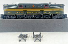 41797 Williams No. 14 Inch Semi-scale Gg-1 Pennsylvania Green 5-stripe #2332
