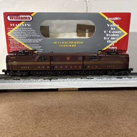 Williams 74401 Pennsylvania 1/4 Scale Tuscan 5-stripe Gg-1 Locomotive #4876 - Ln