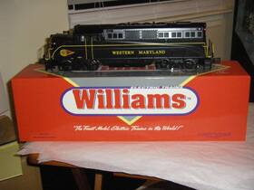 Bl2-309 Williams Western Maryland Bl-2 Fb Cab #82 Diesel Locomotive O-gauge