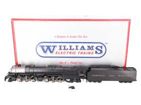 2-rail Williams Bs11 Brass O Scale N&w 2-6-6-4 Steam Locomotive #1218 Ex/box