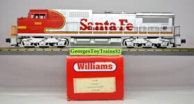 Dash-8 Williams Da200 3-rail O #860 Atsf Santa Fe Warbonnet Dummy Diesel Ex/ob