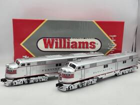E7-203 Williams O Gauge Burlington E7 A-a Diesel Set #9920 And 9924 Tmcc Upgraded - Video