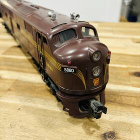 E7-210 Williams Prr Tuscan E-7 Locomotive Powered Cab #5860a In Box