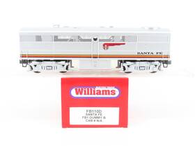 3-rail Williams Fb110d O Gauge Atsf Santa Fe Fb1 Diesel Loco Unpowered