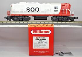 Gp-9-234 Williams 3-rail O #2555 Soo Line Emd Gp-9 With Horn And Lights Ex/ob