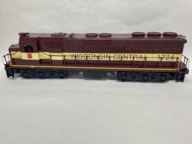 Williams Sd45-218 Sd45 Wisconsin Central Diesel Locomotive #1724 O Gauge