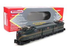 Sg2001 Williams Prr Green 5-stripe Scale Gg1 #4935 With Command Control O Gauge