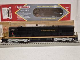 U33-17 Williams O Gauge Northern Pacific U33 Diesel Cab 2520 -runs Well-no Horn