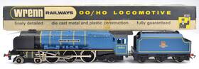 46242 Wrenn Railways W2229 Oo/ho Blue Inch City Of Glasgow Locomotive