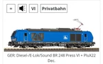 Piko Br 248 Dual Mode Locomotive 51177 Ho Scale Dcc Sound. Fixed Price $410.00.